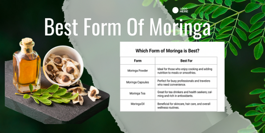 What is the best Form of moringa Australia?