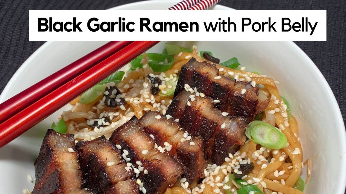 black garlic ramen