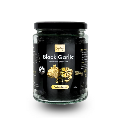 black garlic cloves