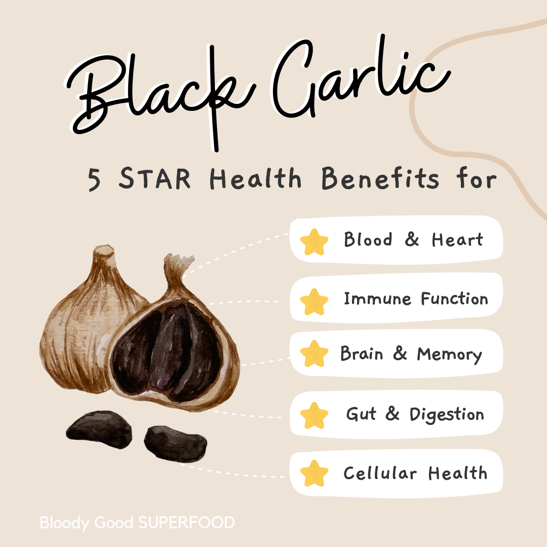 black garlic health benefits