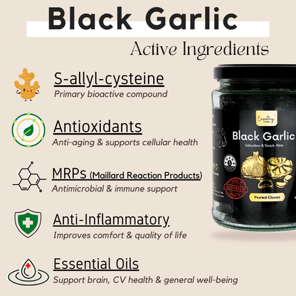 black garlic australia active indredients