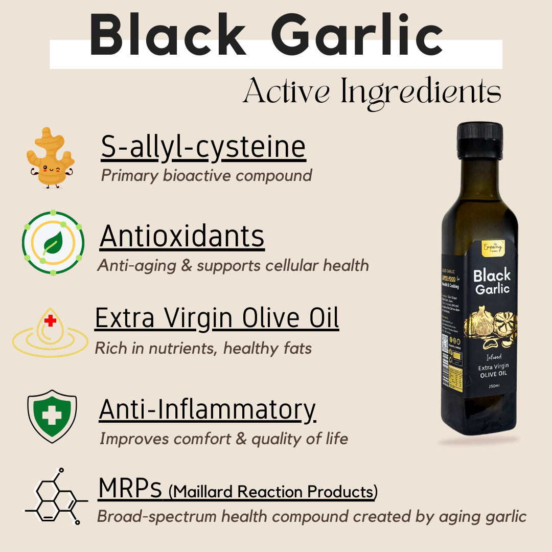 black garlic oil ingredients