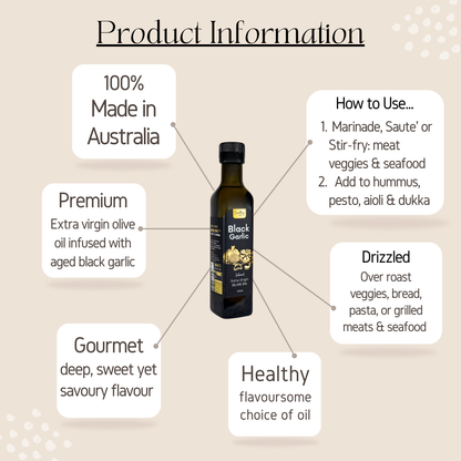 black garlic oil information