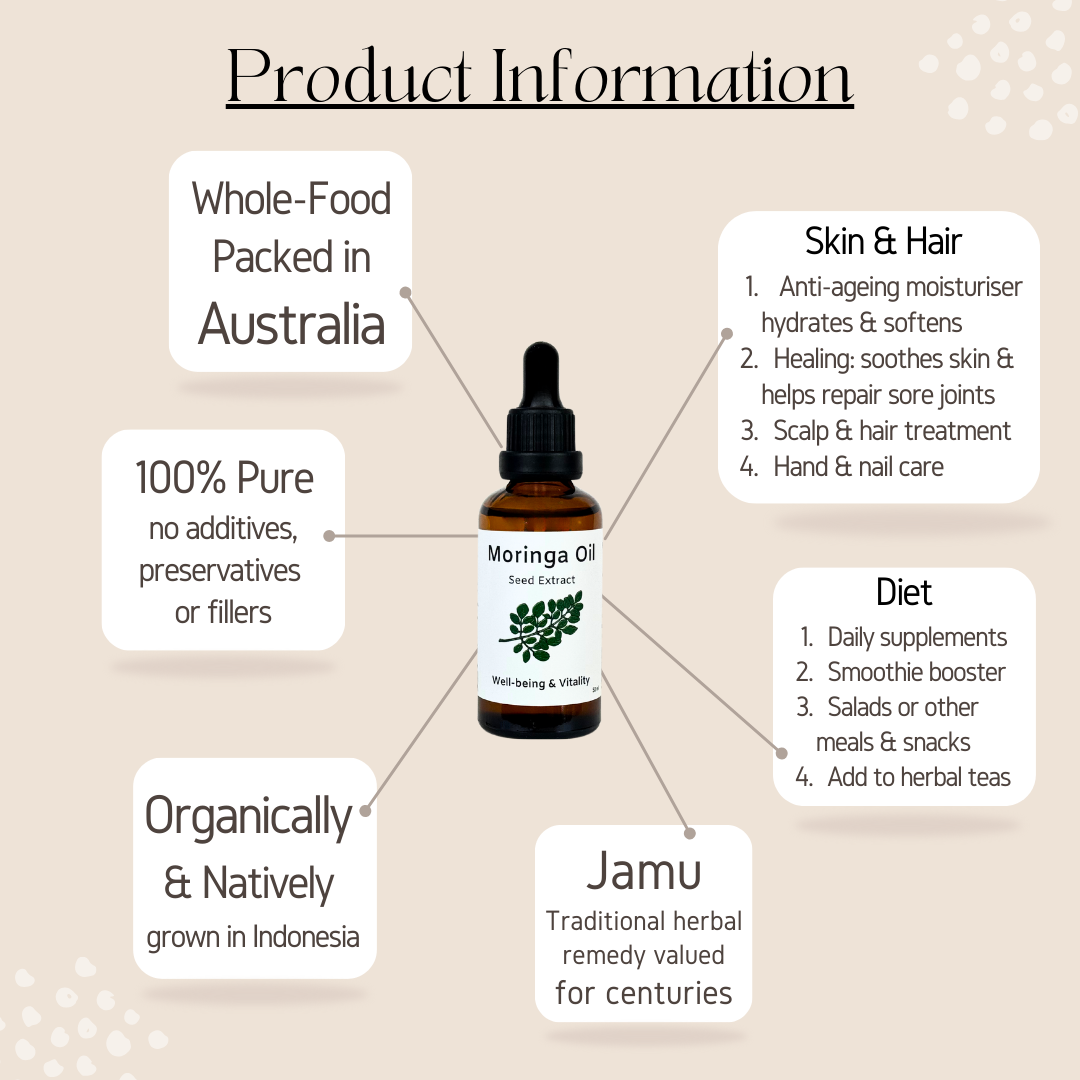 moringa oil informaion