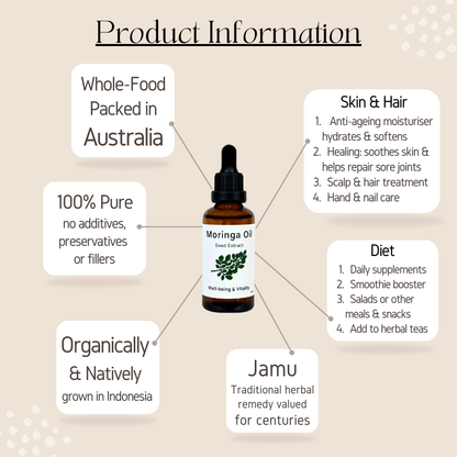 moringa oil informaion