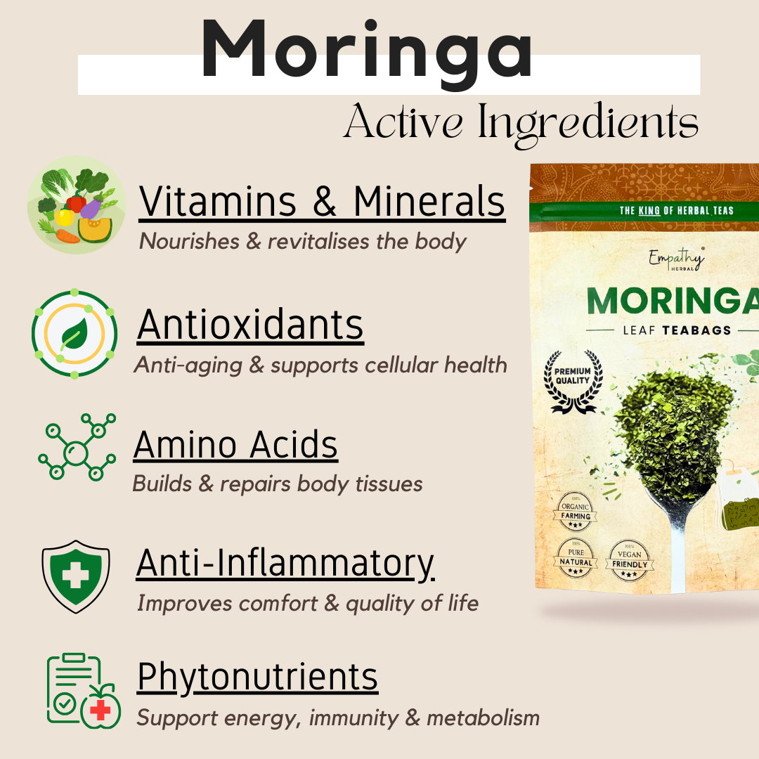 moringa tea ingredients