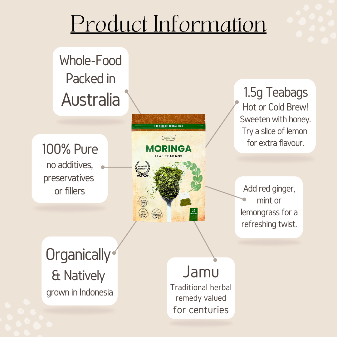 moringa tea information