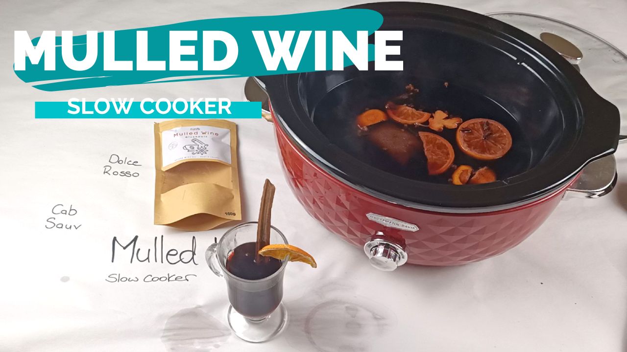 Load video: Mulled Wine in Slow Cooker