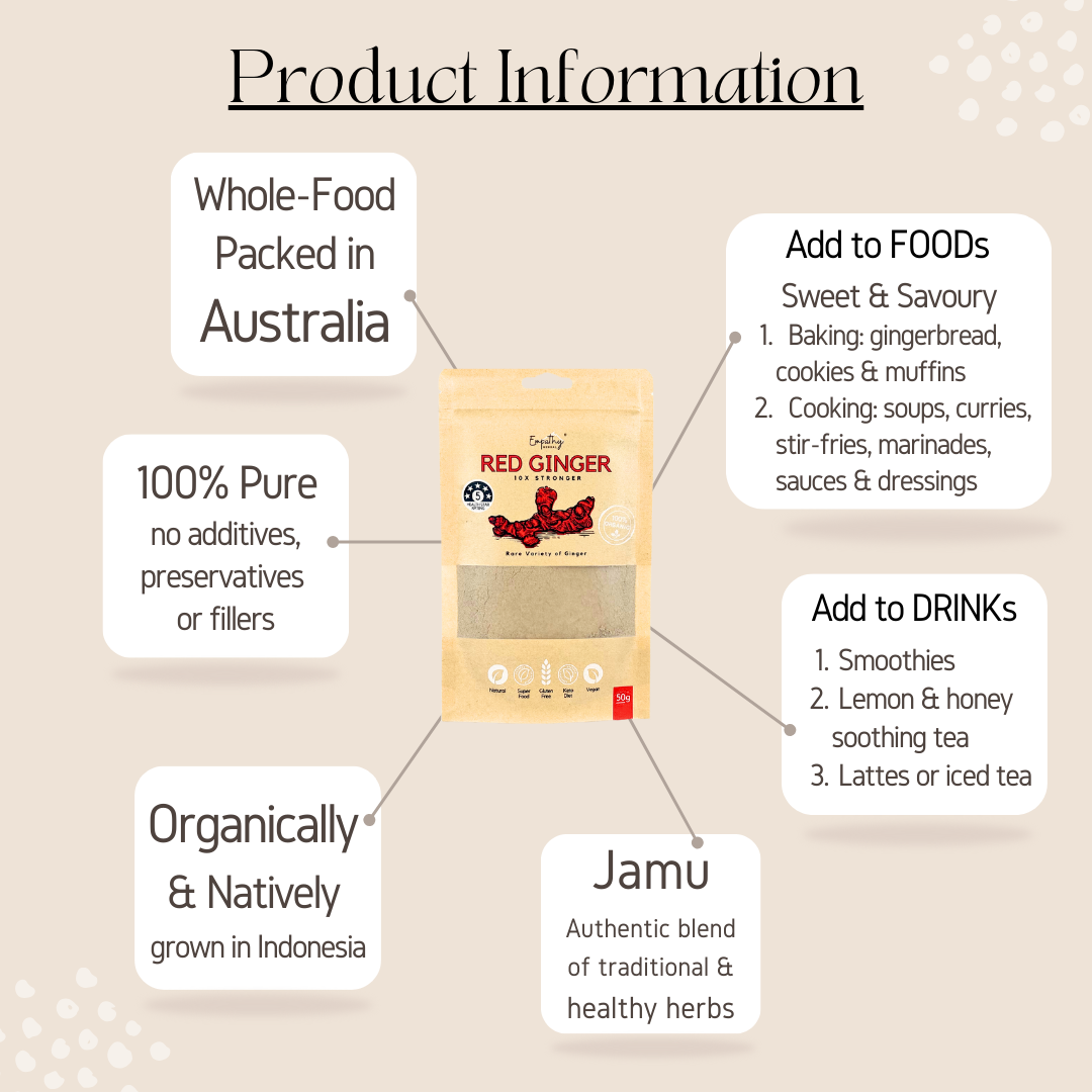 red ginger information