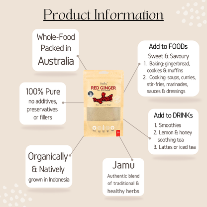 red ginger information