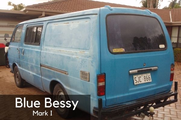 Blue Bessy Campervan