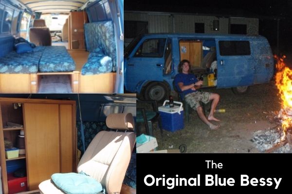 CAMPERVAN REFURBISH  - How to take a 3-Way Fridge out & Install an Esy. (Toyota HiAce 83 Blue Bessy)