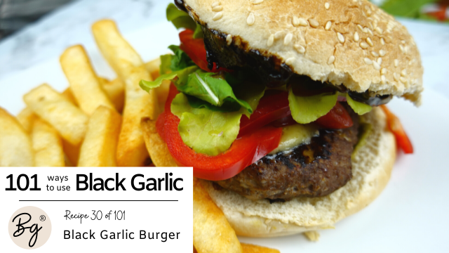 JimBob’s Black Garlic Hamburger Bob’s Burger 