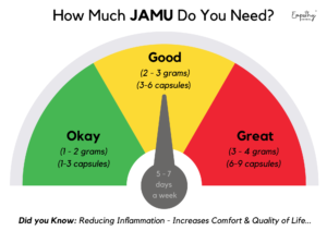 How much Jamu do you need?