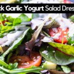 Black Garlic Yogurt Salad Dressing