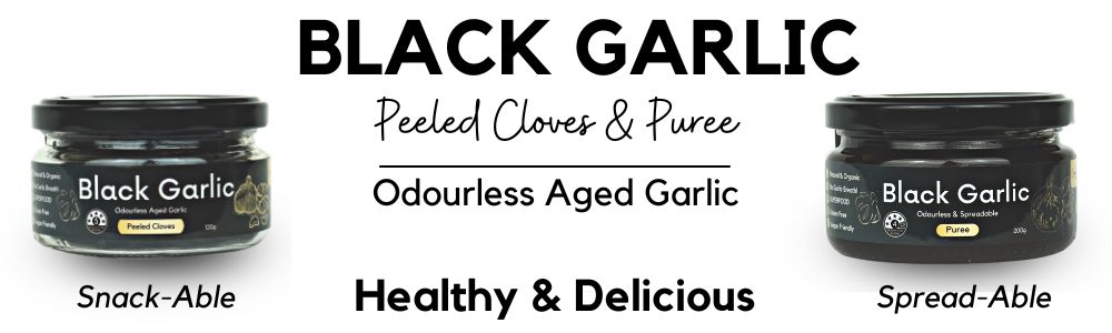 Empathy Aged Black Garlic Healthy, Odourless & Delicious