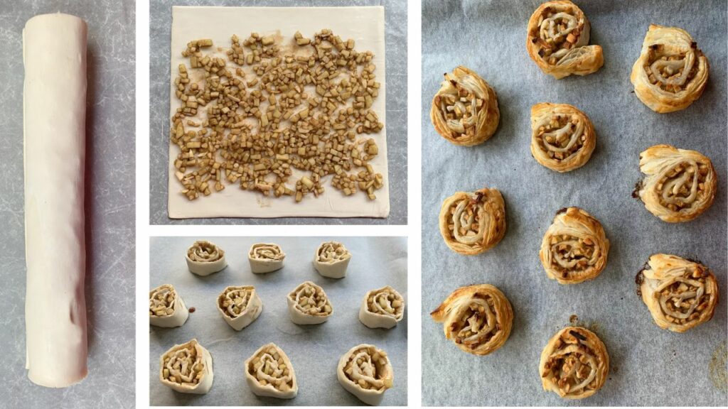 How to make Cinnamon Scrolls with Apple, Black Garlic & Honey 