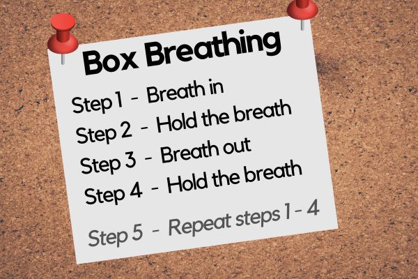 Breathwork Benefits - box breathing