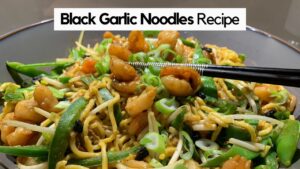 Black Garlic Noodle Recipe