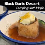 Black Garlic Dessert
