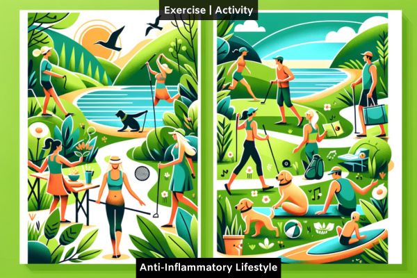 exercise and activity in an Anti-inflammatory lifestyle